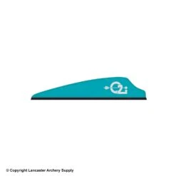 Q2i Fusion X-II 2.5" Vanes -Shooting Gear Store 1031325 teal