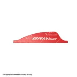 Gray Archery Gray Hawk 1.75" Recurve Vanes -Shooting Gear Store 1032537 red