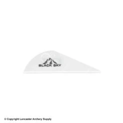 Bohning Black Sky 2" Vanes -Shooting Gear Store 1033620 white