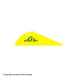 Bohning Black Sky 2" Vanes -Shooting Gear Store 1033620 yellow