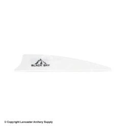 Bohning Black Sky 3" Shield Cut Vane 13 Bohning Black Sky 3" Shield Cut Vane -Shooting Gear Store 1033621 white