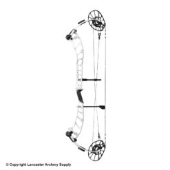 PSE Shootdown Pro Compound Target Bow (E2 Cam) -Shooting Gear Store 1034129 white