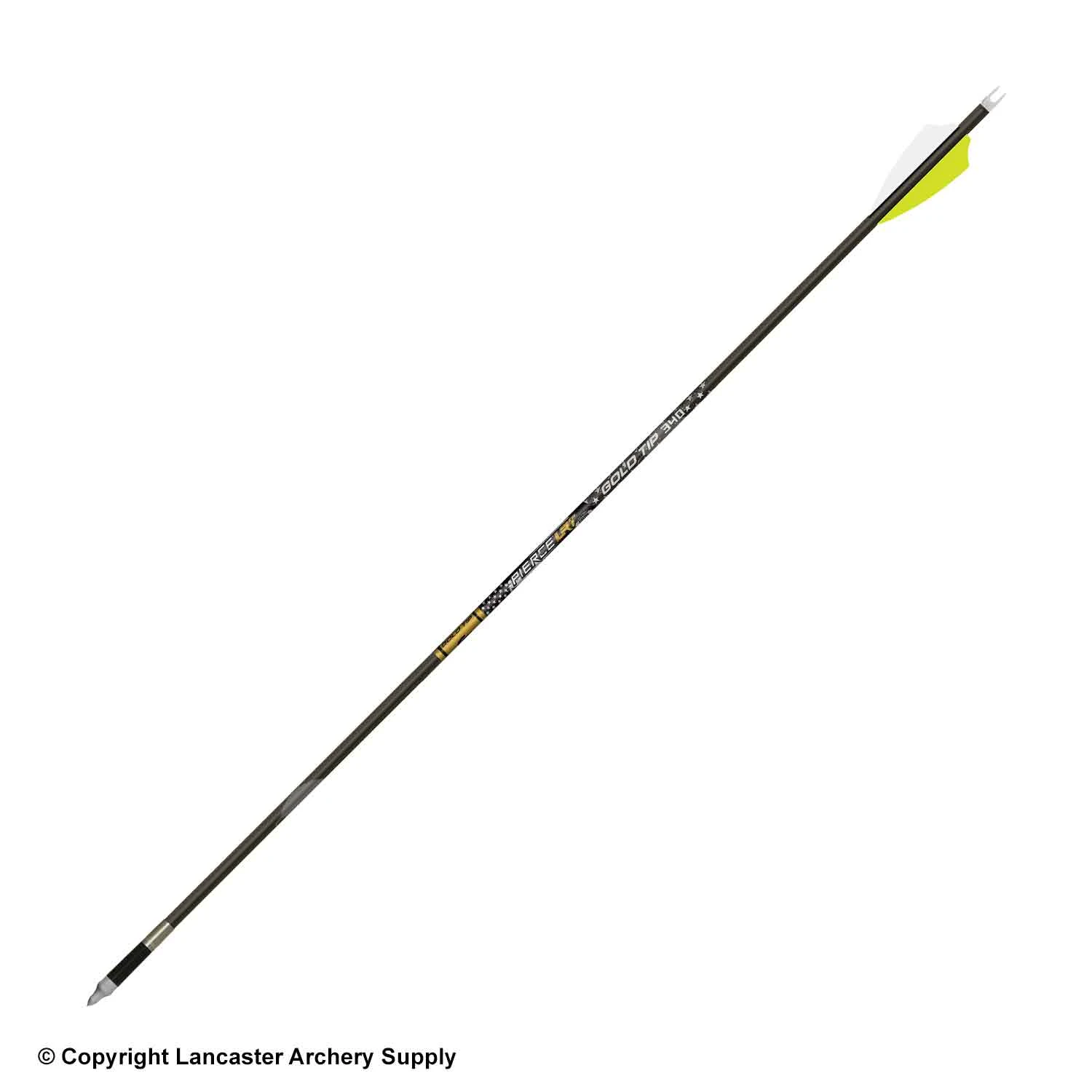 Gold Tip Pierce LRT Fletched Arrows (6 Pack) 2 Gold Tip Pierce LRT Fletched Arrows (6 Pack) - Image 2