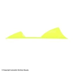 Bi-Delta 2.5" Shark Tooth Vanes -Shooting Gear Store 1400001 yellow
