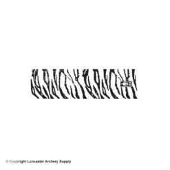 Bohning Tiger Arrow Wraps 4" (Carbon) -Shooting Gear Store 1480048 2021 wht blk