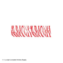 Bohning Tiger Arrow Wraps 4" (Carbon) -Shooting Gear Store 1480048 2021 wht red