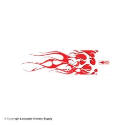 Bohning HD Arrow Wraps 4" -Shooting Gear Store 1480179 redflame