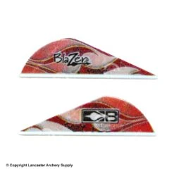 Bohning True Color Blazer Vanes 23 Bohning True Color Blazer Vanes -Shooting Gear Store 1480233 red rusted flame