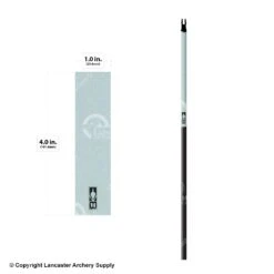 Bohning Solid Color Wrap 4" (Small 17/64) -Shooting Gear Store 1480296 reflective