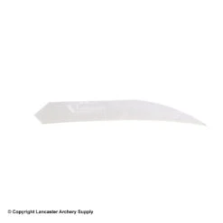 Ozark 4.5" Target Maxx Solid Color Feather -Shooting Gear Store 1610009 white