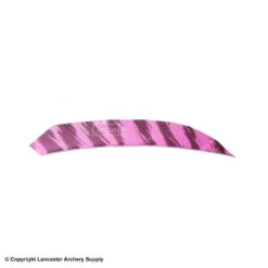 Ozark 4.5" Target Maxx Barred Color Feather -Shooting Gear Store 1610010 pink