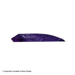 Ozark 3" Target Maxx 3D Solid Color Feather -Shooting Gear Store 1610019 purple