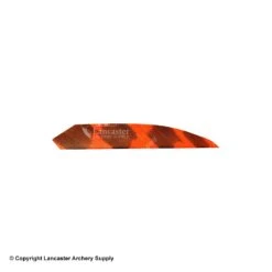 Ozark 3" Target Maxx 3D Barred Color Feather -Shooting Gear Store 1610021 floorange