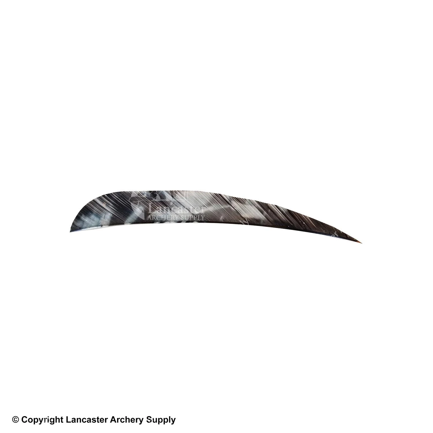 Ozark 4" Parabolic Fire Camo Feather 1 Ozark 4" Parabolic Fire Camo Feather