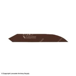 Ozark 3.5" Victory Target Maxx Solid Color Feather -Shooting Gear Store 1610030 dk brown