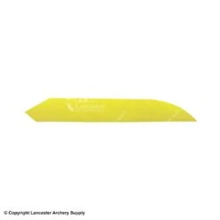 Ozark 3.5" Victory Target Maxx Solid Color Feather -Shooting Gear Store 1610030 flo yellow