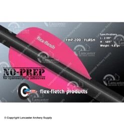 Flex-Fletch FHP-200 Flash No-Prep Vanes -Shooting Gear Store 2210048 pearlpink