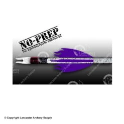 Flex-Fletch Flame No-Prep Vanes -Shooting Gear Store 2210049 purple