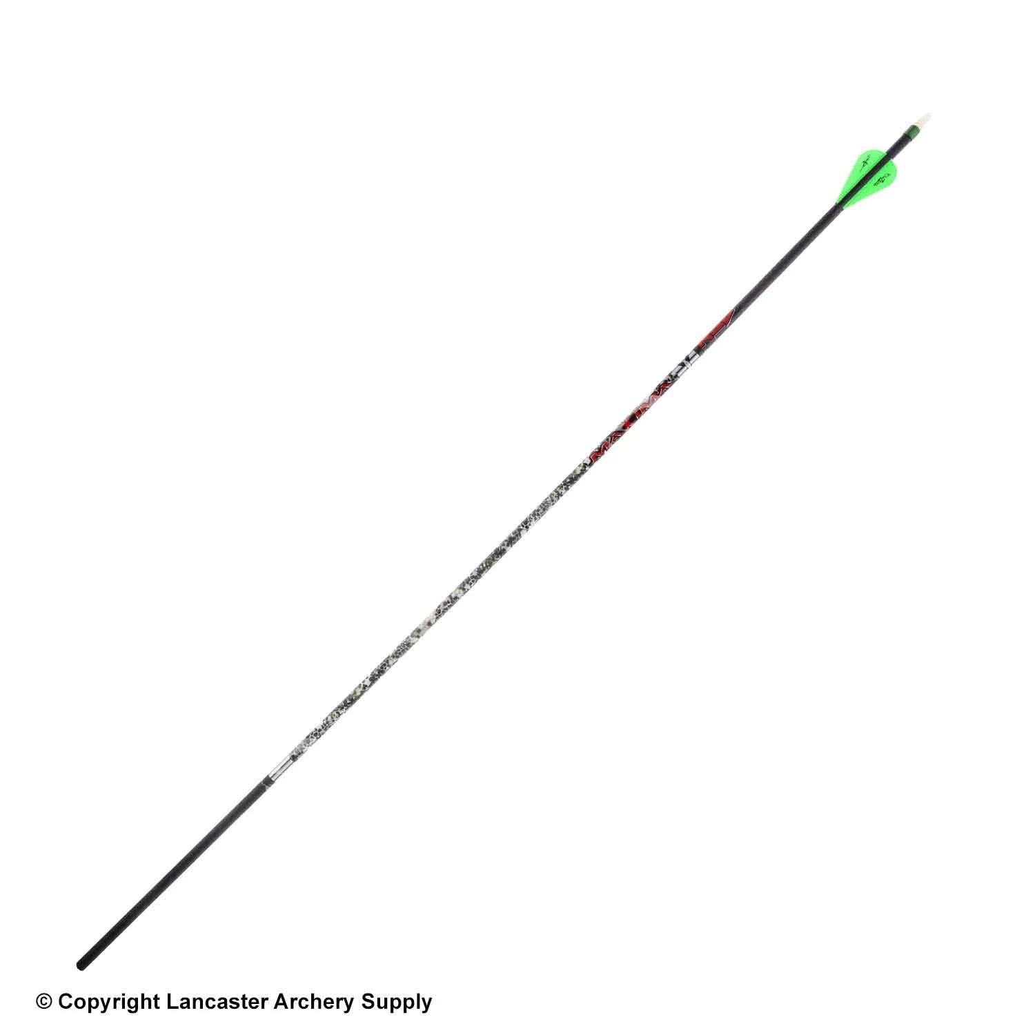 Carbon Express Maxima Red Badlands Fletched Arrow 2 Carbon Express Maxima Red Badlands Fletched Arrow - Image 2