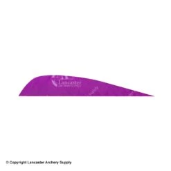 Gateway 3" Parabolic Feather -Shooting Gear Store 2270025 purple