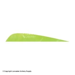 Gateway 4" Parabolic Feather -Shooting Gear Store 2270027 chartruse