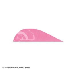 Gateway 1 7/8" Parabolic Feather -Shooting Gear Store 2270029 pink