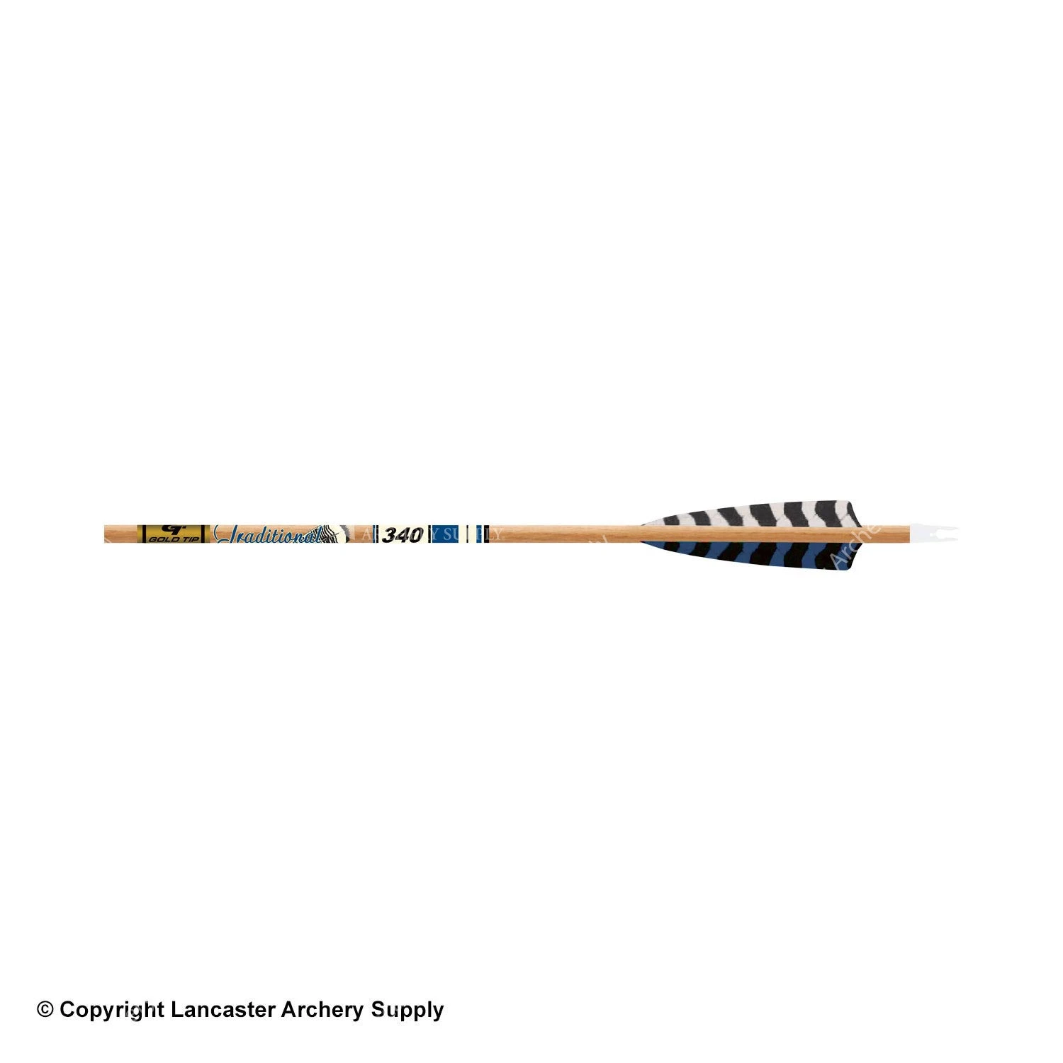 Gold Tip Traditional XT Fletched Arrows 1 Gold Tip Traditional XT Fletched Arrows