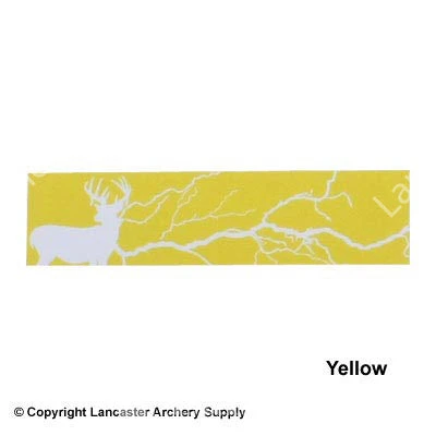 LVE Whitetail Lightning Solid Xtreme Arrow Wraps 1 LVE Whitetail Lightning Solid Xtreme Arrow Wraps