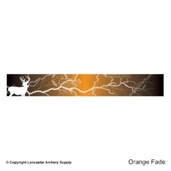 LVE Lightning Whitetail Fade Arrow Wraps (7") -Shooting Gear Store 3000141 orange