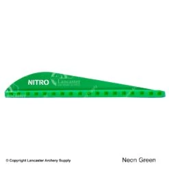 Pine Ridge Nitro 2.2" Low Profile Vanes -Shooting Gear Store 3450049 green