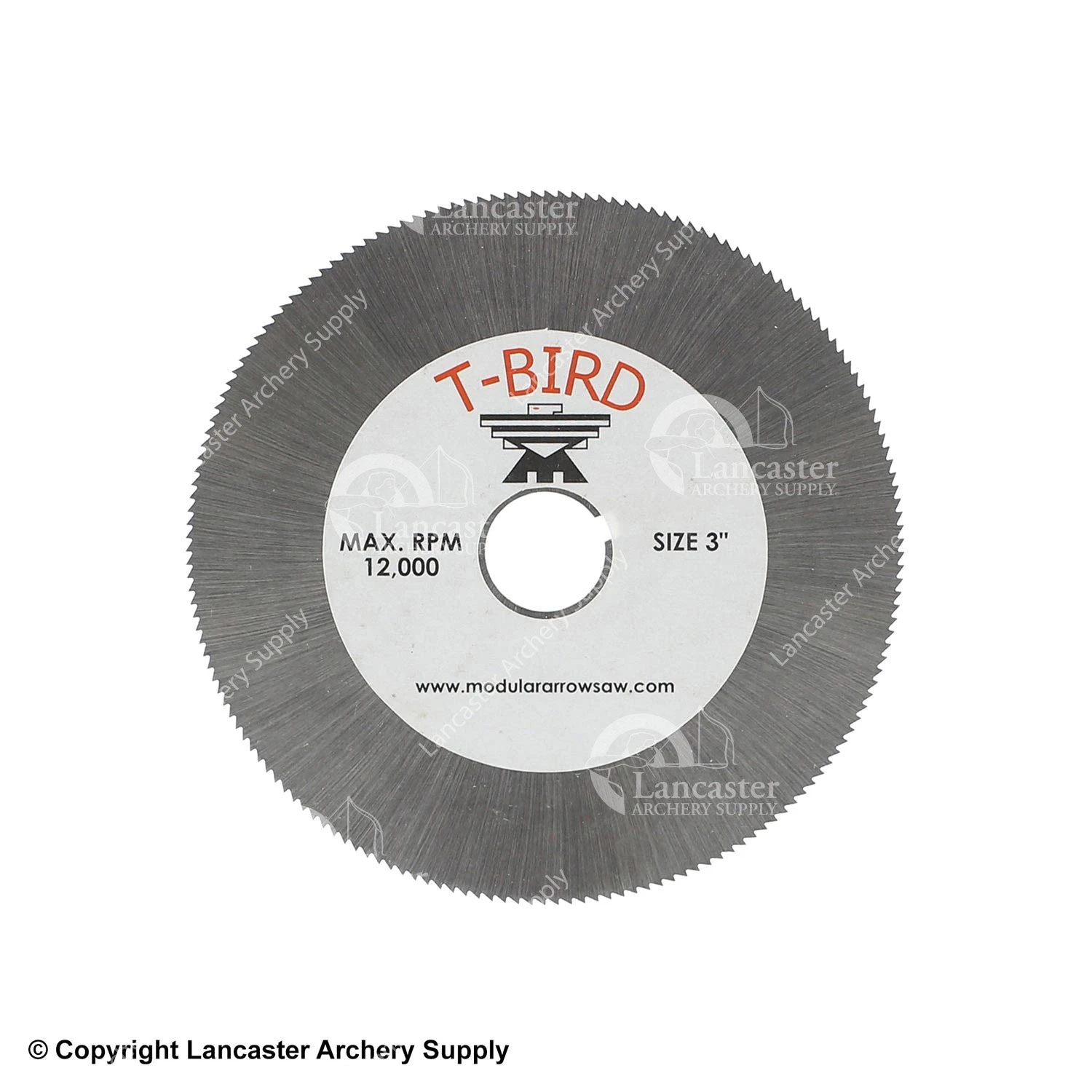 T-Bird 168 Tooth Steel 3" Cut-Off Blade For Wood Arrows 1 T-Bird 168 Tooth Steel 3" Cut-Off Blade For Wood Arrows