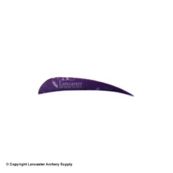Trueflight 4" RW Round Back Feather -Shooting Gear Store 5200004 purple