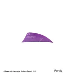 Trueflight 2" Shield Back RW HP Feather -Shooting Gear Store 5200009 purple