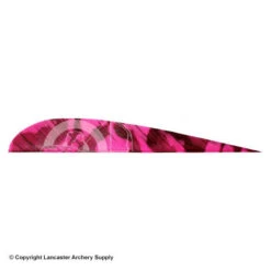Trueflight Camo 4" RW Round Back Feather 14 Trueflight Camo 4" RW Round Back Feather -Shooting Gear Store 5200010 pink