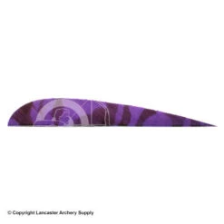 Trueflight Camo 4" RW Round Back Feather 23 Trueflight Camo 4" RW Round Back Feather -Shooting Gear Store 5200010 purple