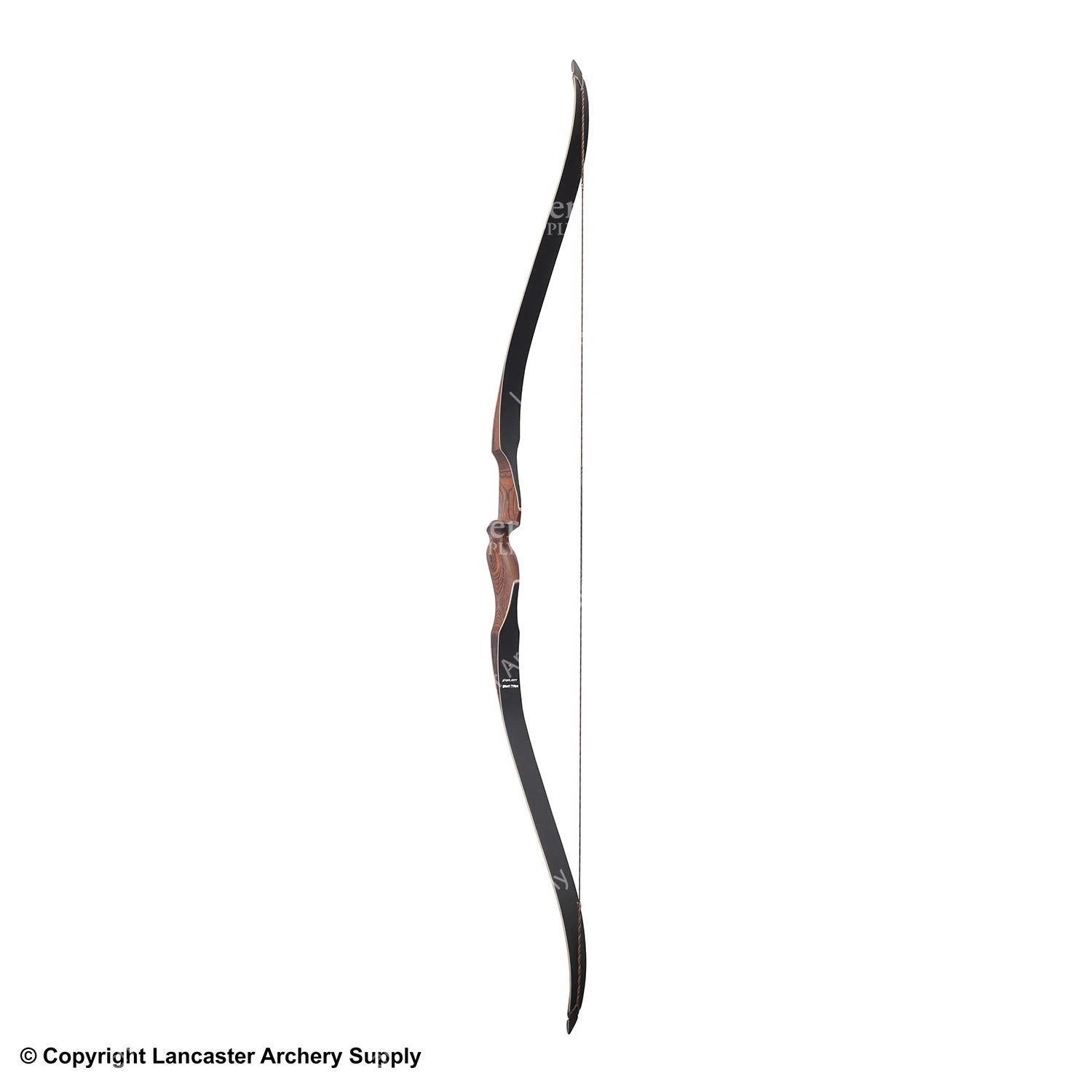 Galaxy Black Ridge 62" One-Piece Recurve Bow 1 Galaxy Black Ridge 62" One-Piece Recurve Bow