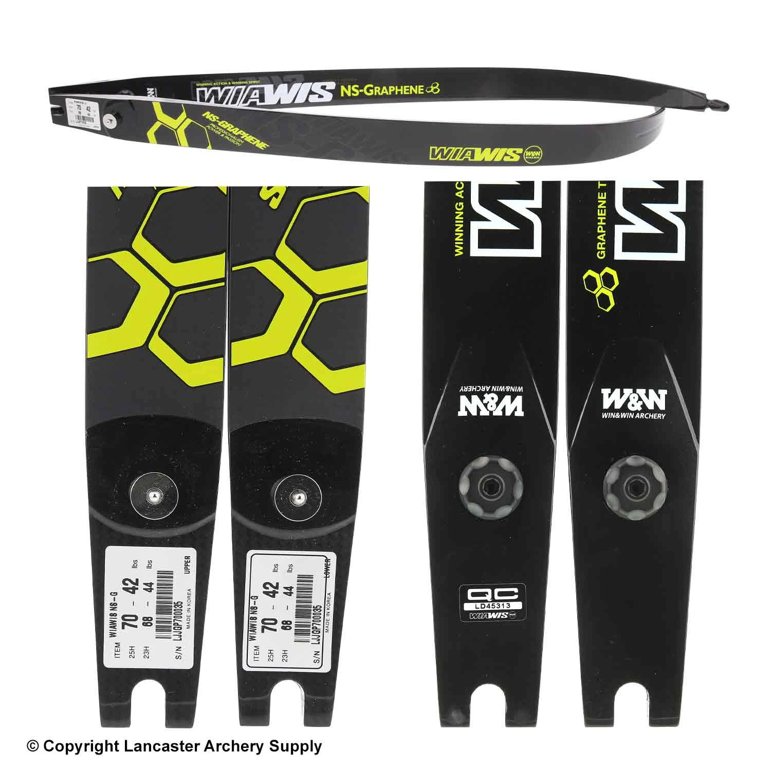 Win&Win WIAWIS NS-G Recurve Limbs (Open Box X1032003) 2 Win&Win WIAWIS NS-G Recurve Limbs (Open Box X1032003) - Image 2