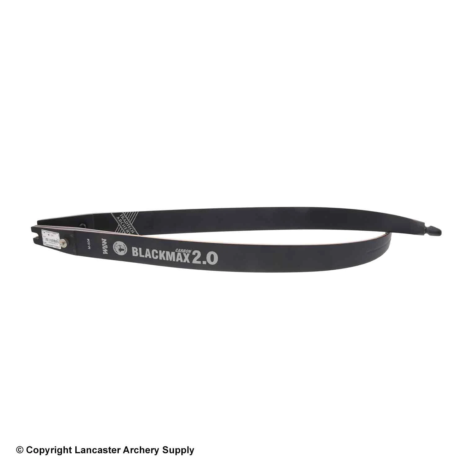 TradTech Black Max 2.0 Carbon/Wood Recurve Limbs (Open Box X1033100) 1 TradTech Black Max 2.0 Carbon/Wood Recurve Limbs (Open Box X1033100)