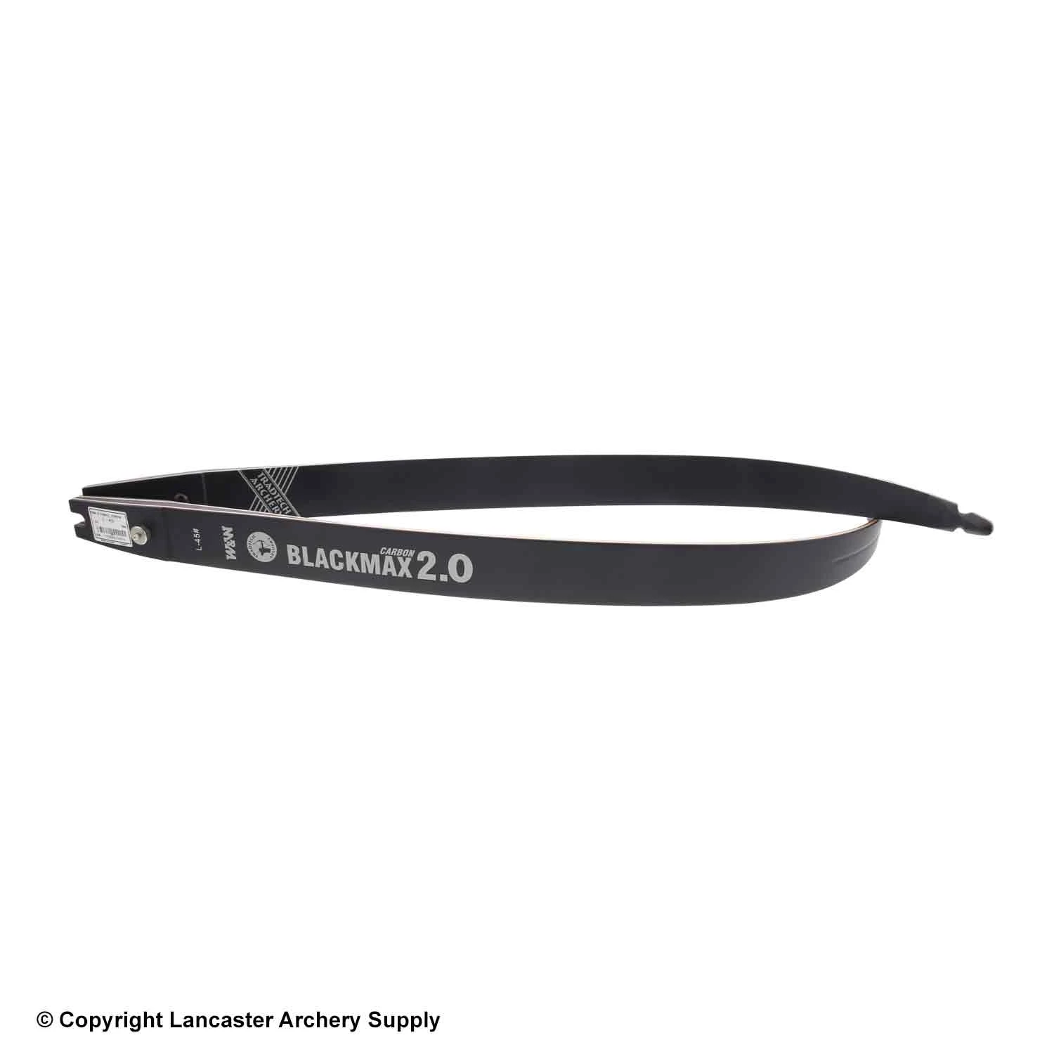TradTech Black Max 2.0 Carbon/Wood Recurve Limbs (Open Box X1033549) 1 TradTech Black Max 2.0 Carbon/Wood Recurve Limbs (Open Box X1033549)