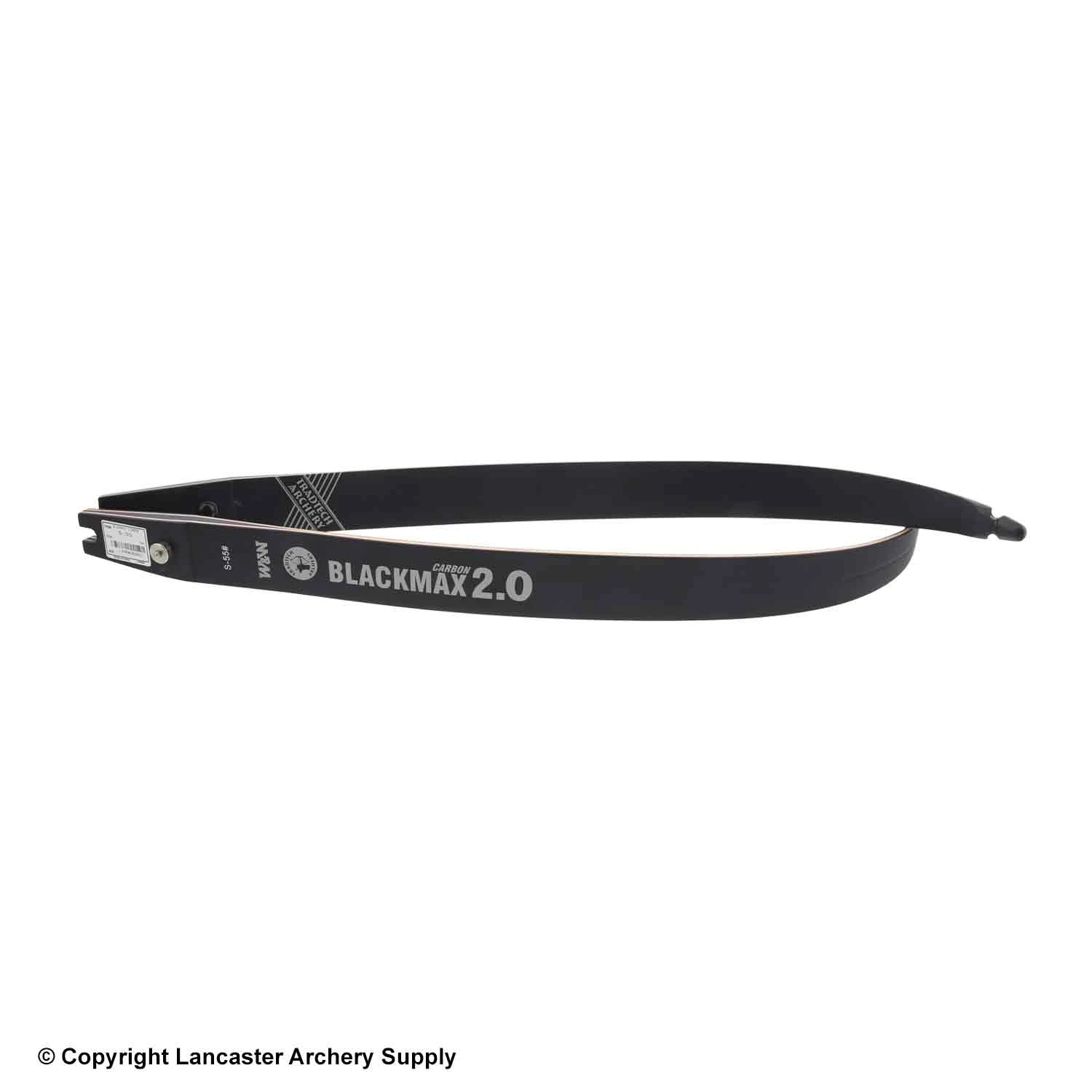TradTech Black Max 2.0 Carbon/Wood Recurve Limbs (Open Box X1033654) 1 TradTech Black Max 2.0 Carbon/Wood Recurve Limbs (Open Box X1033654)