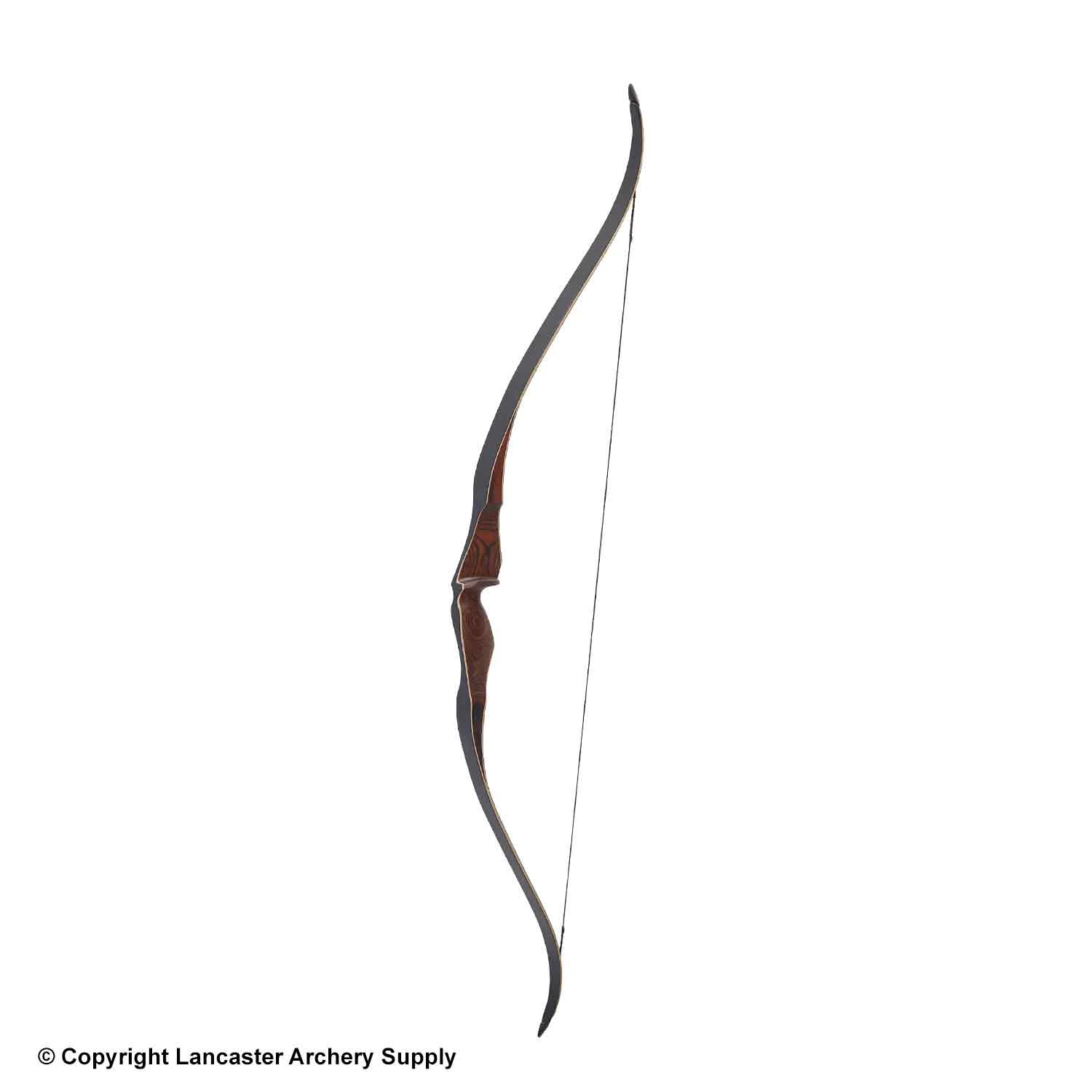 Galaxy Black Ridge 62" One-Piece Recurve Bow (Open Box X1033655) 1 Galaxy Black Ridge 62" One-Piece Recurve Bow (Open Box X1033655)